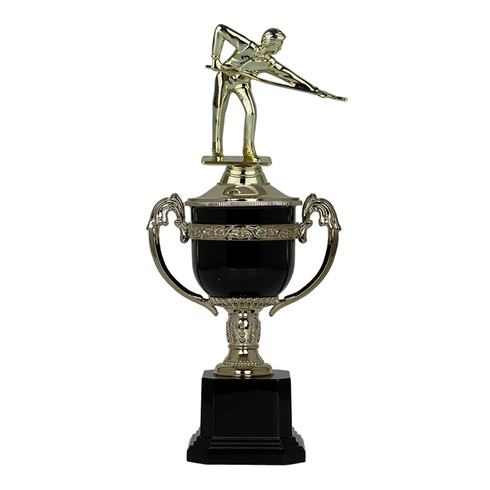 Trofeo de Copa con Figura Serie PC de Billar